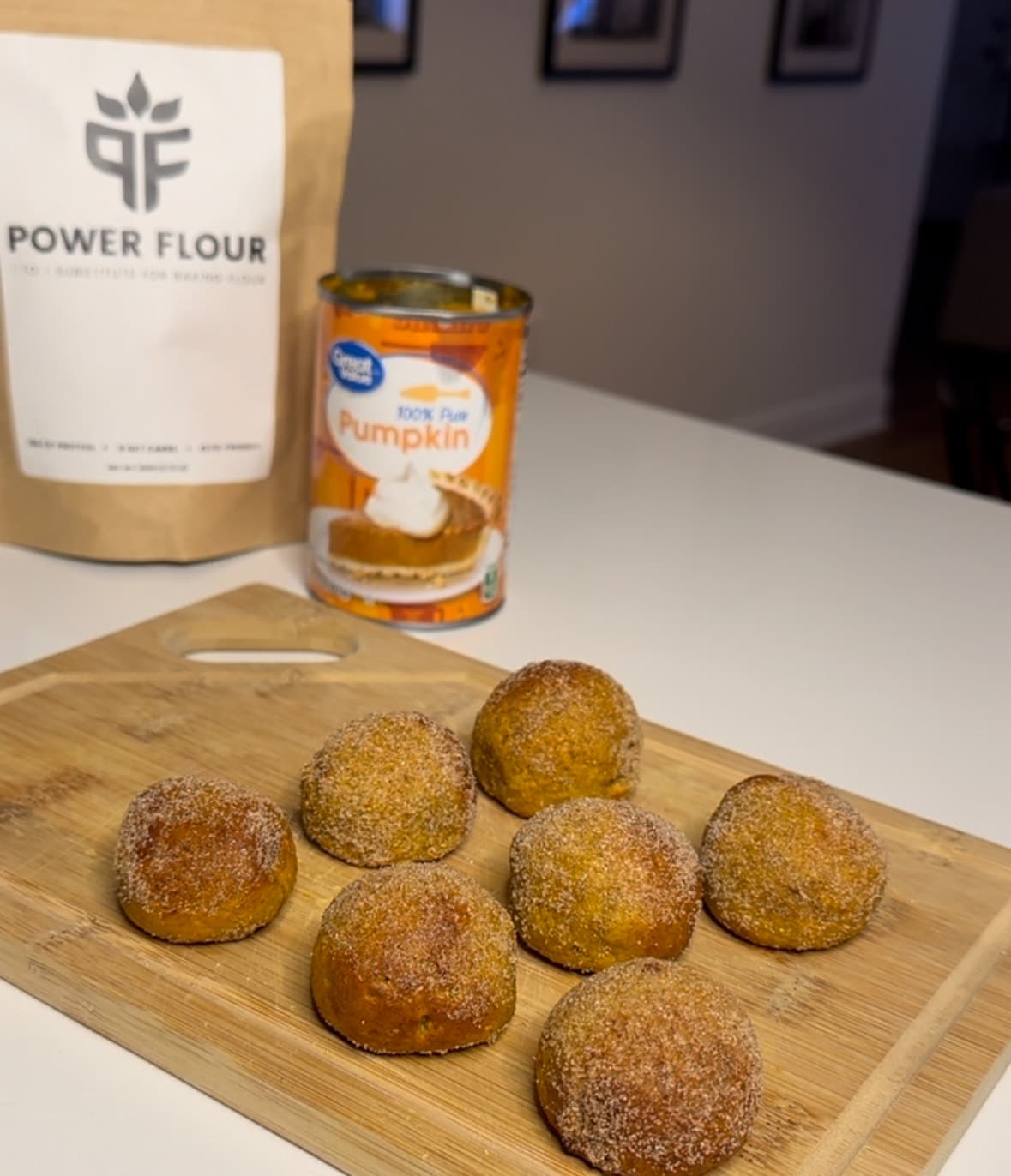 Pumpkin Pie Donut Holes (High Protein / Low Carb)